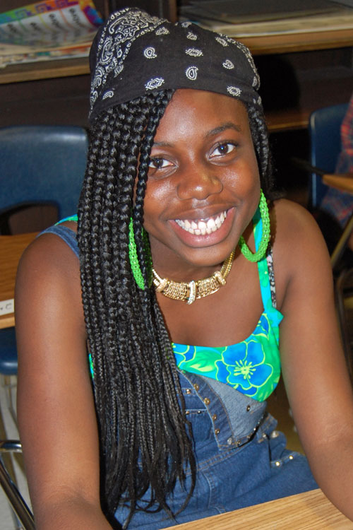 Senior Tracy Okoroh 