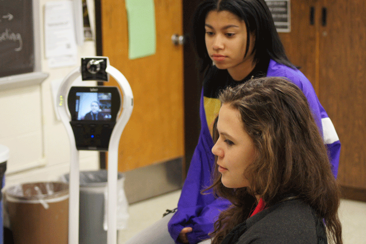 Students Test Drive VGo Robot