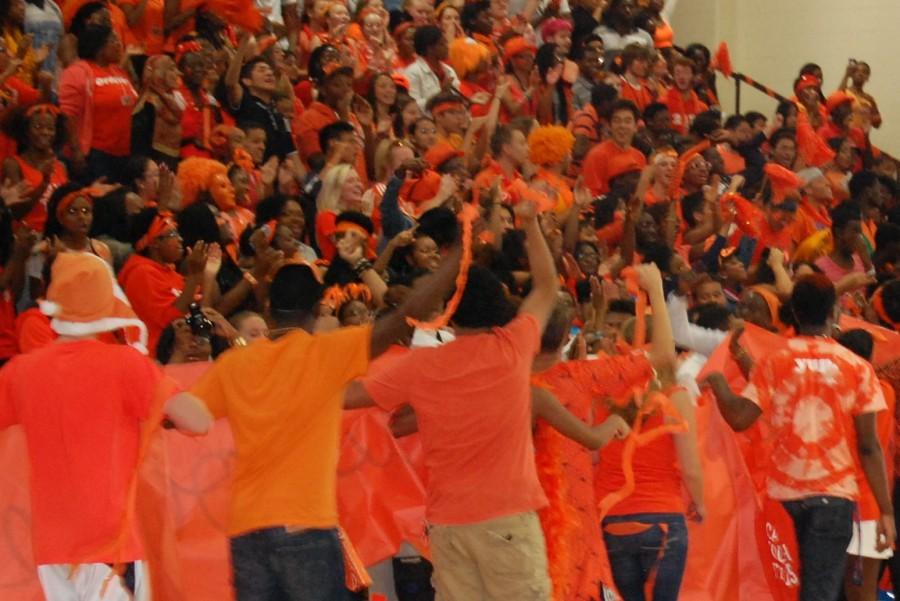 Class of 2015 Seniors at Fall's Pep Rally