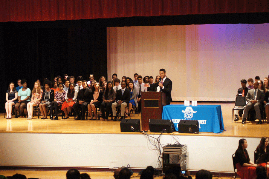 National Honor Society Inductions 2015