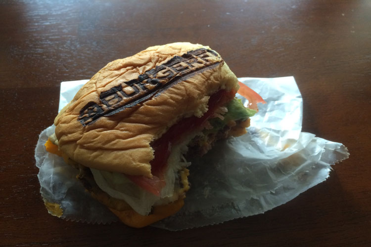 The BurgerFi Cheeseburger. 