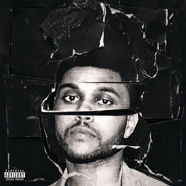 Album art for The Weeknds second album Beauty Behind the Madness. Photo courtesy of www.theverge.com