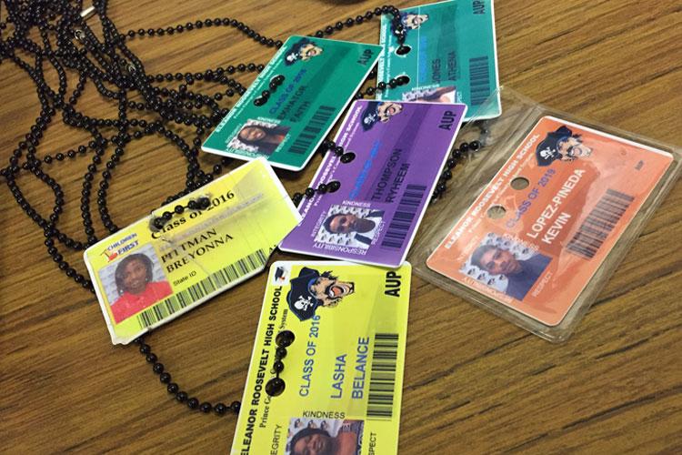 IDs of various ERHS students