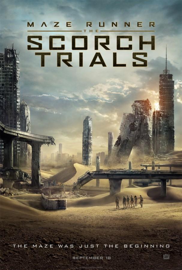 The Scorch Trials movie poster courtesy of www.teaser-trailer.com