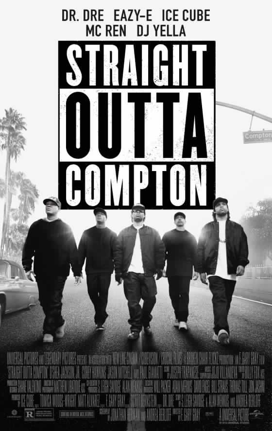 Straight Outta Compton movie poster courtesy of www.wgno.com