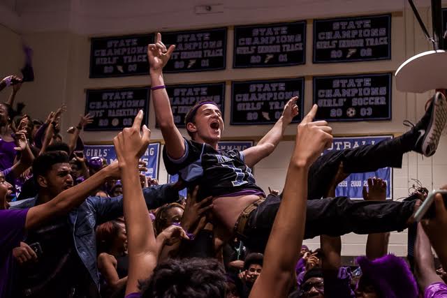 Photo+Gallery%3A+Students+Fired+up+at+Todays+Pep+Rally