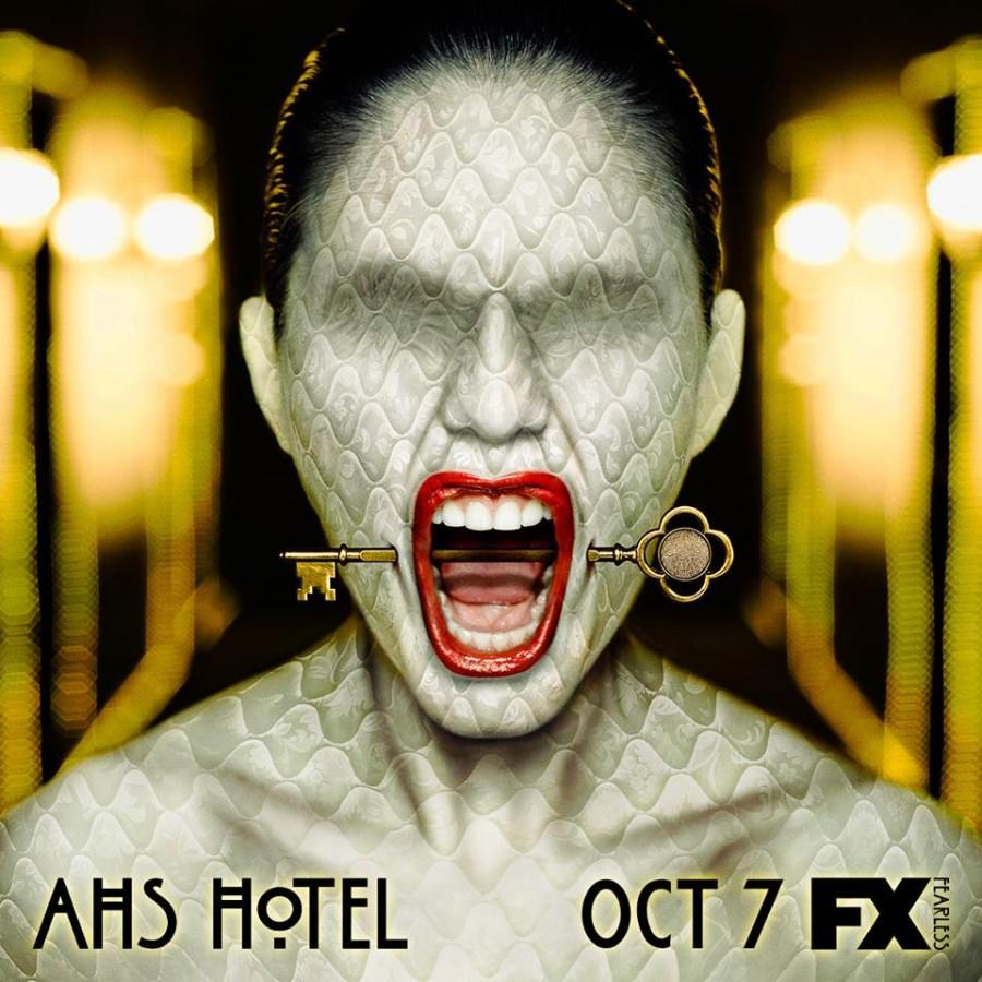 American Horror Story:Hotel poster courtesy of www.thestatetimes.com