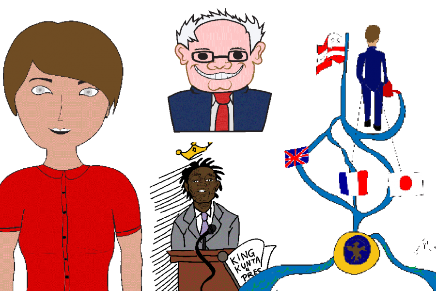 Drawings of students perfect presidential candidate