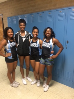 Cheerleaders ready for a new season 