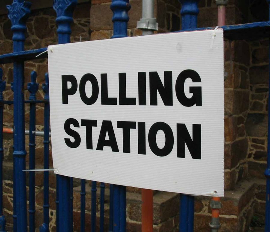 Polling+station+sign