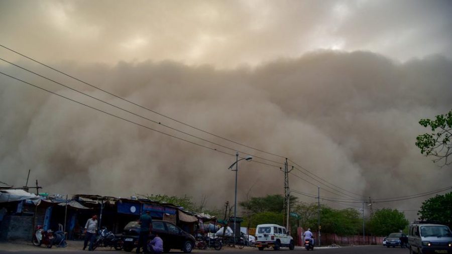 Deadly Dust Storms and Thundershowers in India