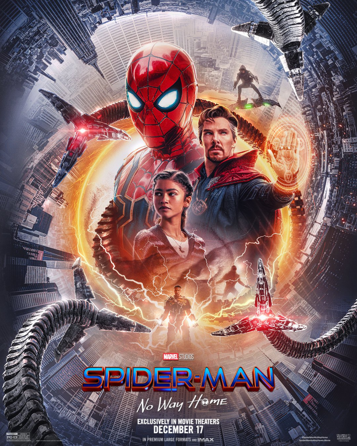 Promotional poster for Spider-Man: No Way Home.
Photo Courtesy of Marvel Studios