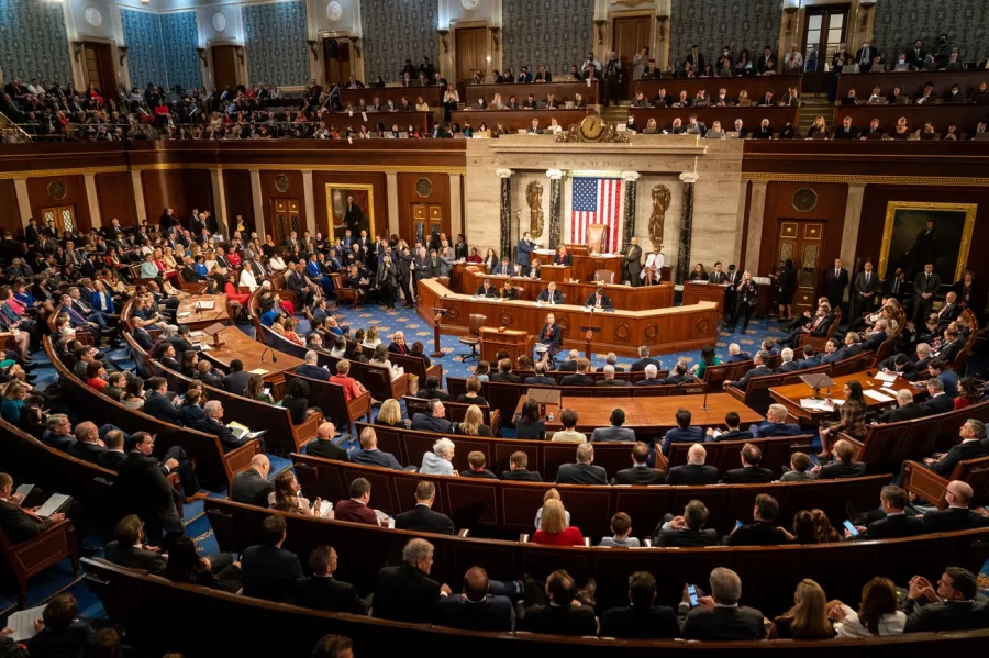 Picture of the 118th House of Representatives, courtesy of Getty Images.