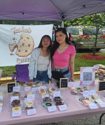 Lazaro's stand at the Greenbelt Farmers Market.