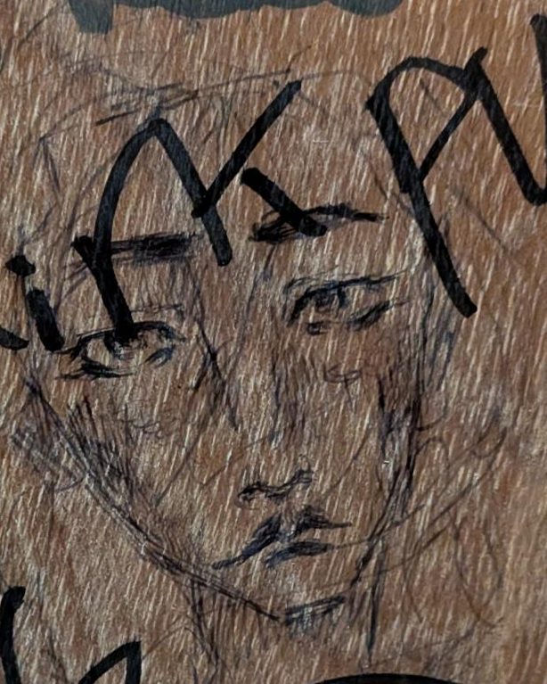 People can spend a lot of time on a tiny drawing at the top of a staircase, but why?