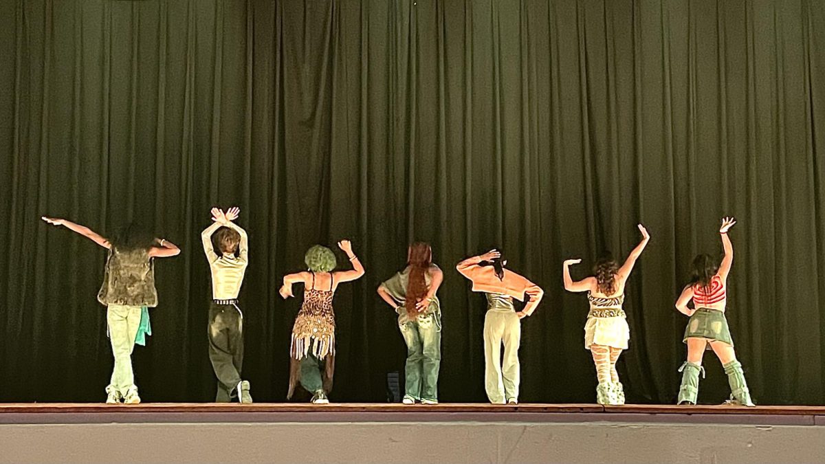 K-Club's official dance team, LIMITLESS. Members from left to right: Aaliyah (Senior), Grayson (Freshman), Vera (Senior), Chisom (Sophomore), Leah (Freshman), Seniors Valeria & Vivian.
